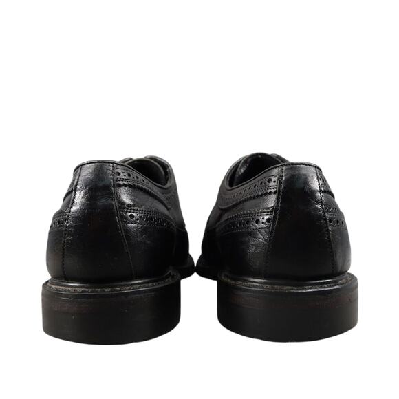 Hy Test Shoes Mens 8.5 Oxford Derby Wingtip Brogue Safety Work Leather Classic - Picture 4 of 16